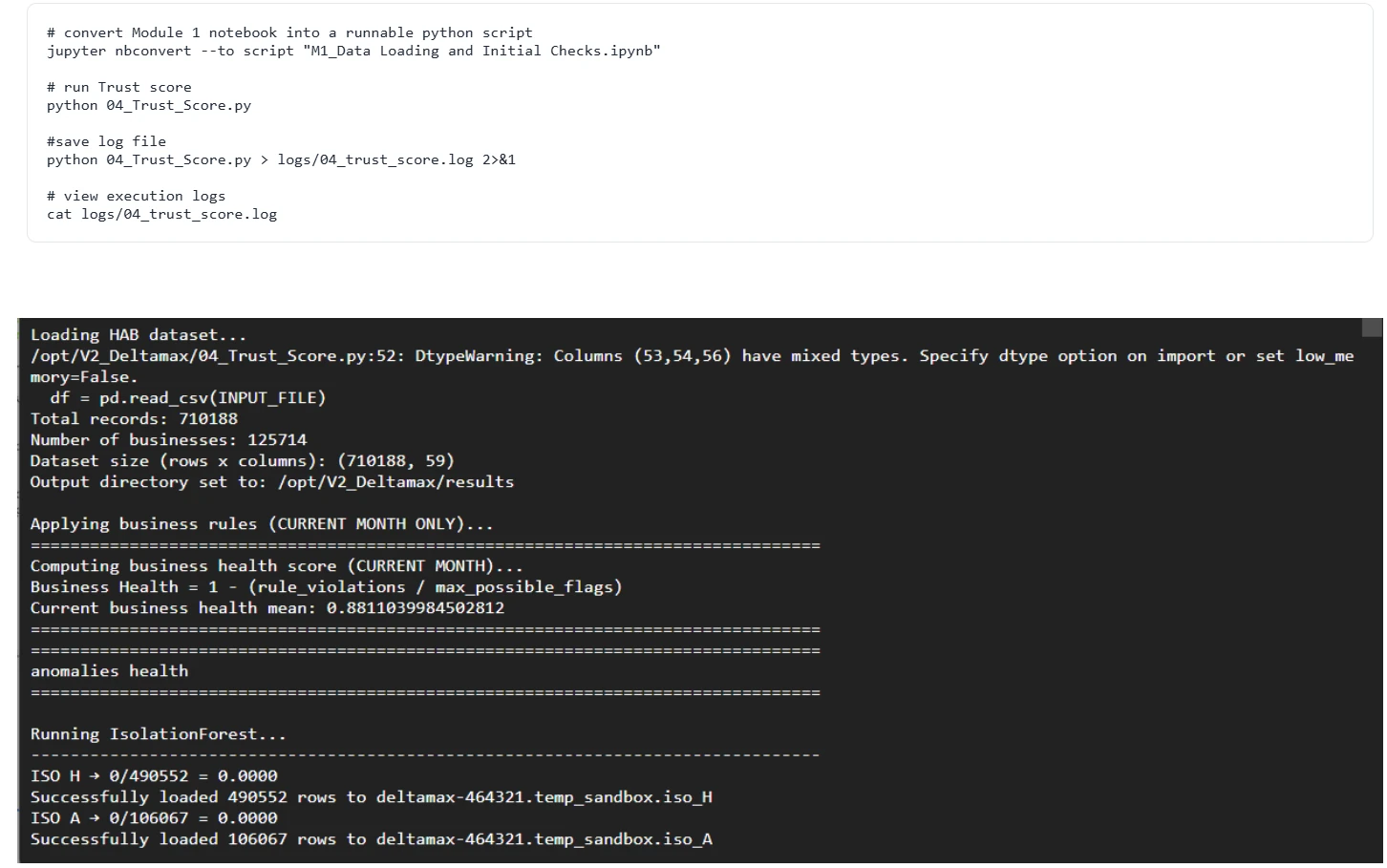 DeltaMax V2 GCP walkthrough step 10